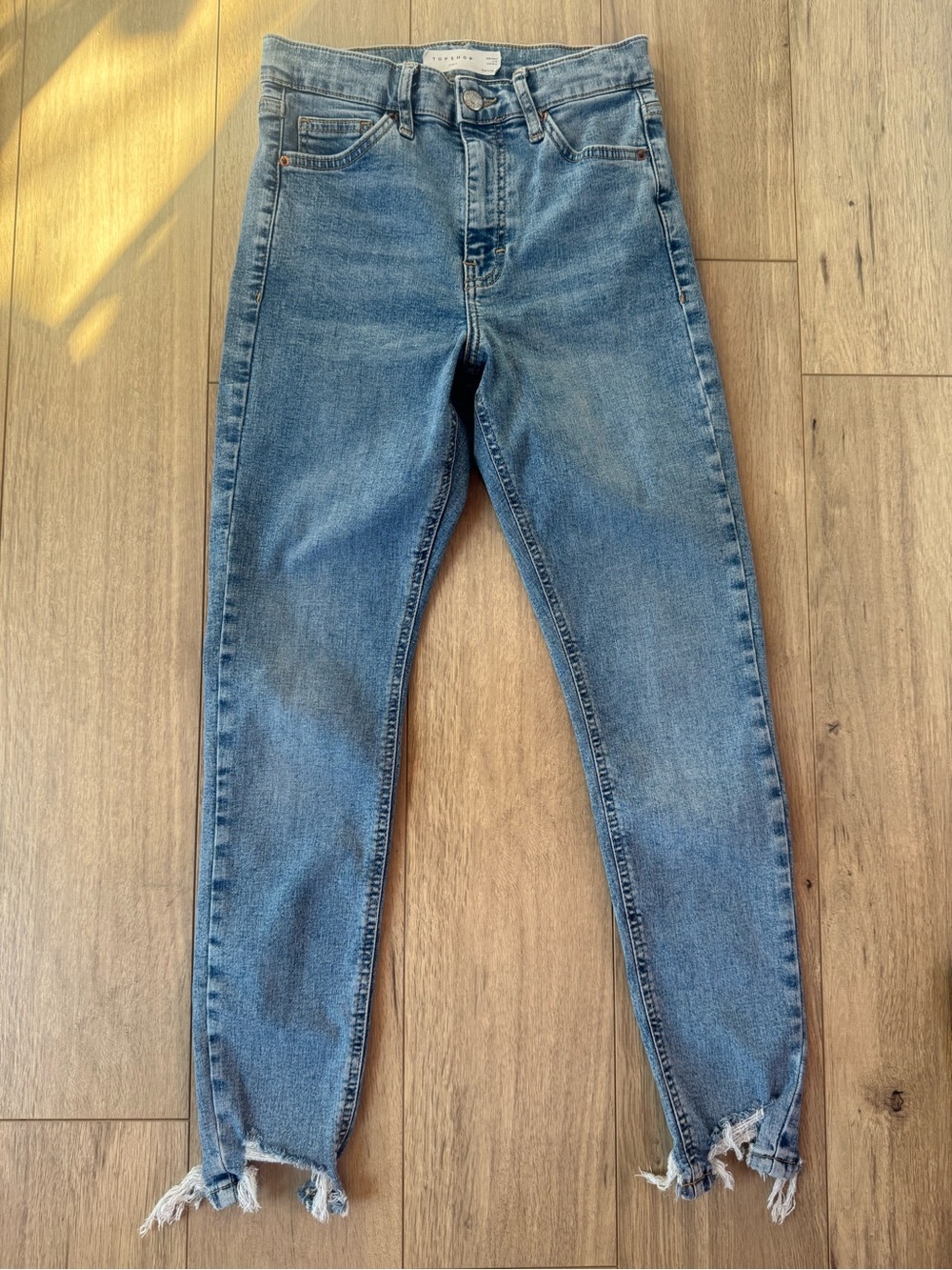 Classic Blue Topshop Jamie Jeans